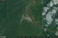 Vue aérienne de Guapi