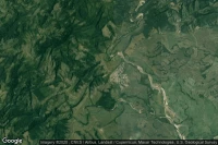 Vue aérienne de Belen de los Andaquies