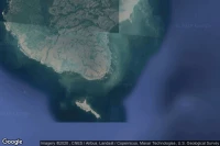 Vue aérienne de Punta de Burica