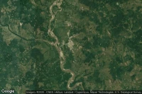 Vue aérienne de Puerto Caicedo