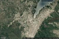 Vue aérienne de Villa del Lago