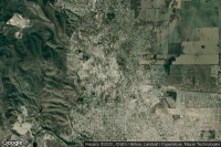 Vue aérienne de Villa Allende