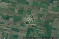 Vue aérienne de Santa Clara de Saguier