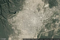 Vue aérienne de San Fernando del Valle de Catamarca