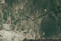 Vue aérienne de Piedra Pintada