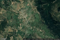 Vue aérienne de Hoyo de Epuyen