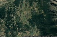 Vue aérienne de Golondrinas
