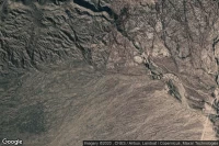 Vue aérienne de El Huaco