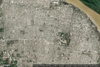 Vue aérienne de Bella Vista