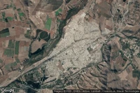 Vue aérienne de Ovalle