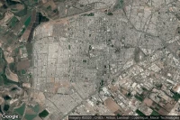 Vue aérienne de Maipú