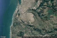 Vue aérienne de Llolleo