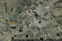 Vue aérienne de Cerro de Pasco