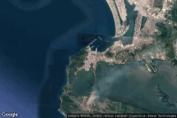 Vue aérienne de Manzanillo