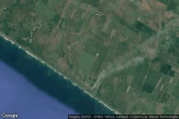 Vue aérienne de La Manzanilla