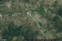 Vue aérienne de Huitzó