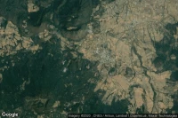Vue aérienne de Cuanajo
