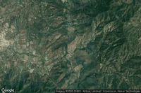 Vue aérienne de Aguililla