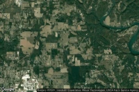 Vue aérienne de Lauderdale County