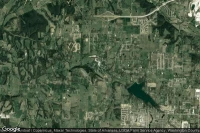 Vue aérienne de Elm Springs