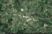 Vue aérienne de Green Forest