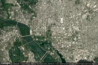 Vue aérienne de Washington, D. C.