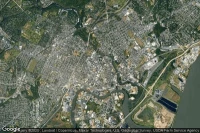 Vue aérienne de Wilmington