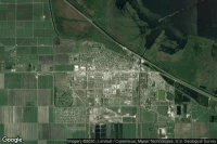 Vue aérienne de Clewiston