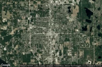 Vue aérienne de DeLand