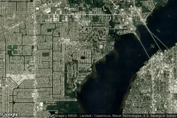 Vue aérienne de Lochmoor Waterway Estates