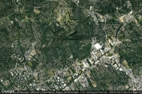 Vue aérienne de Berkeley Lake