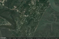 Vue aérienne de Skidaway Island