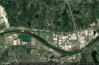 Vue aérienne de Edwardsville