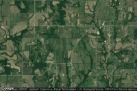 Vue aérienne de Leavenworth County