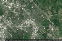 Vue aérienne de Lexington-Fayette