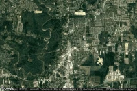 Vue aérienne de Denham Springs