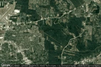 Vue aérienne de East Baton Rouge Parish