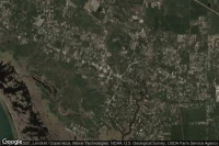 Vue aérienne de Lacombe