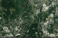 Vue aérienne de Elkridge