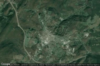 Vue aérienne de Frostburg