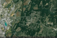 Vue aérienne de Spring Ridge