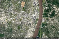 Vue aérienne de City of Saint Louis