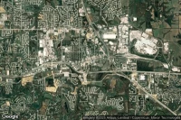 Vue aérienne de Wentzville