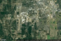 Vue aérienne de Oktibbeha County