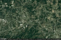 Vue aérienne de Connelly Springs