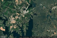 Vue aérienne de Lake Norman of Catawba