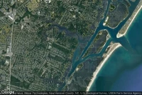 Vue aérienne de Masonboro