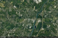 Vue aérienne de Mount Holly