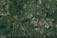 Vue aérienne de Orange County