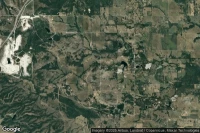 Vue aérienne de Pontotoc County